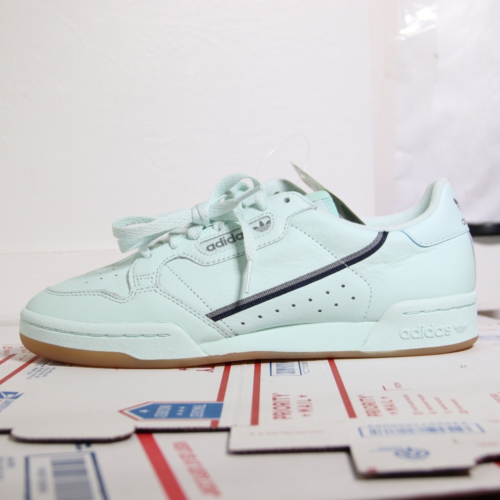 Adidas Light Green / Mint CONTINENTAL 80 Sneakers - Picture 5 of 7